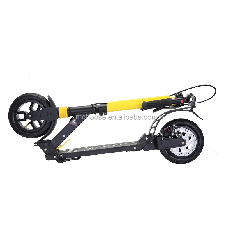 Aluminum Rubber Wheels Disc Brake Adult Kick Air Wheel Kick Scooter