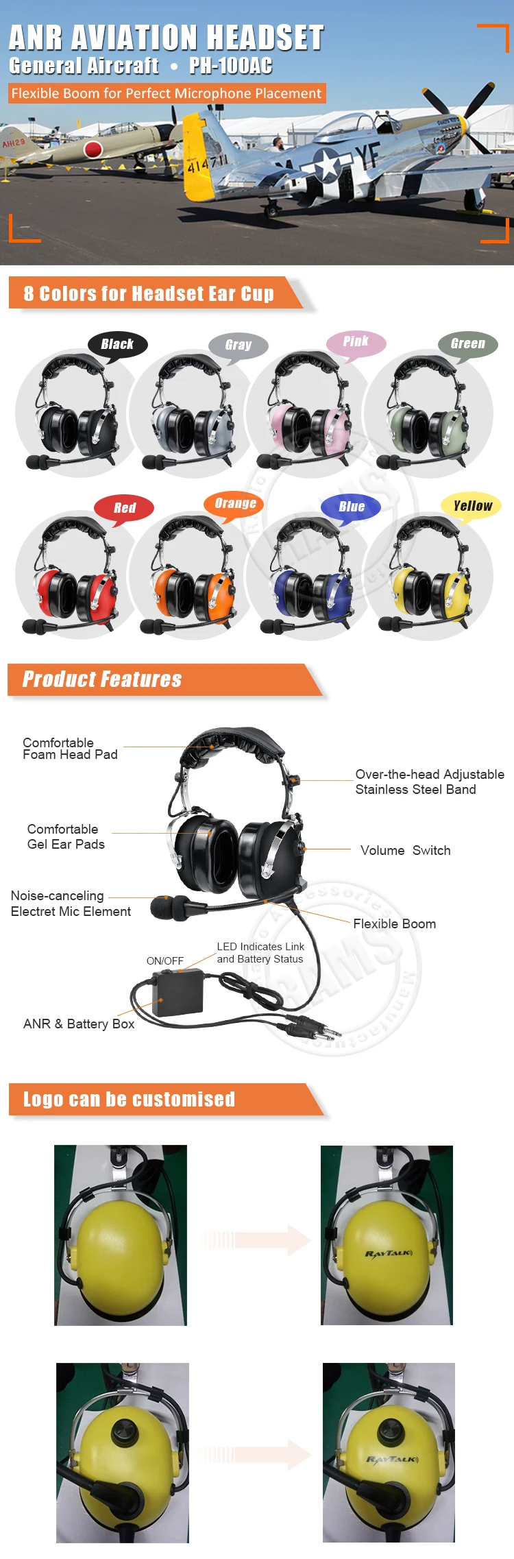 premium active noise cancelling