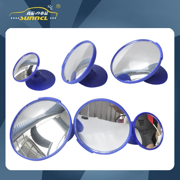 thumbnail image 2 of Hemico Blind Spot Mirror, Round Wide Angle Adjustable 360 Rotate, Small 2 of 10