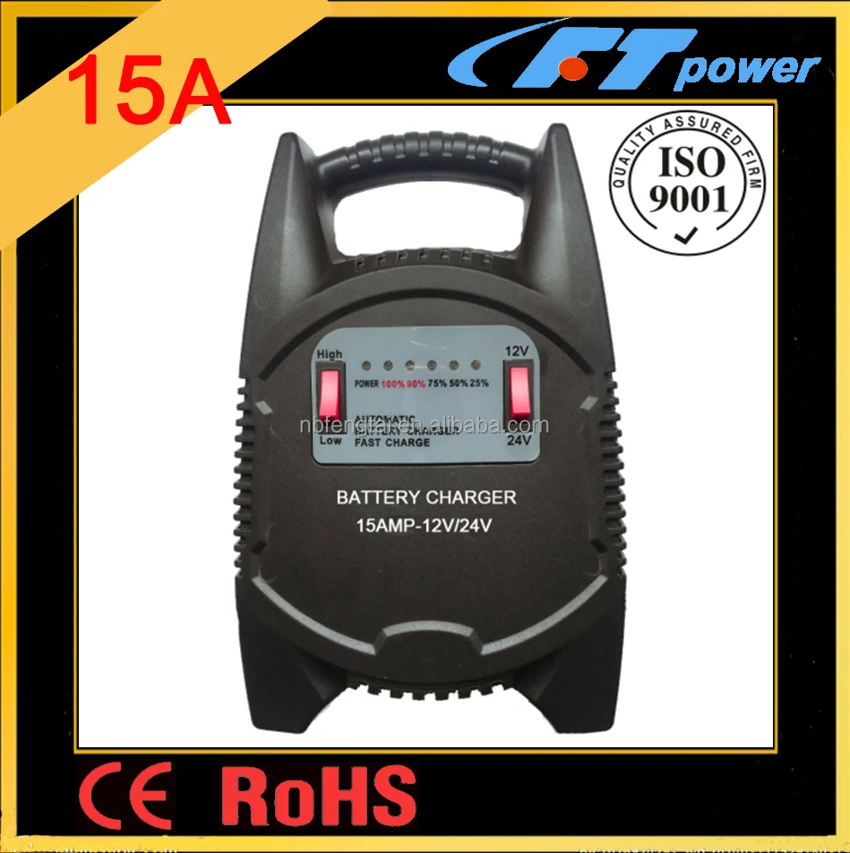 car battery charger use