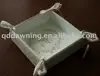 Embroidery cotton bread box bread basket baker basket
