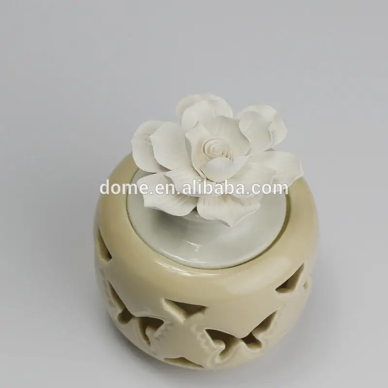 Decorative Porcelain Reed Ceramic Flower Diffuser Buy Ceramic Flower