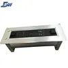 BW-T66 Update Item Motorized Rotation Socket With All Aluminum Panel / Hidden Table Top Multi Plug