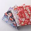 Hand block printed floral 100% natural cotton fabric wholesaler