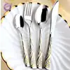 QT00011 custom silver Flatware Sets spoon fork and knife for home goods
