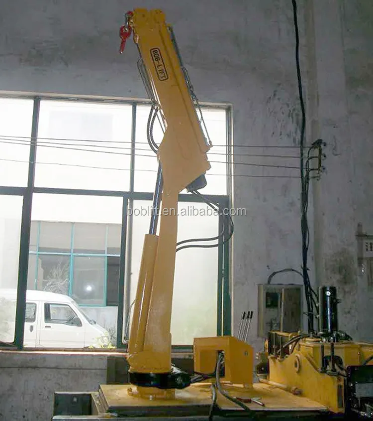 Small Portable 800kg Knuckle Boom Pick Up Lift Crane Buy 800kg Knuckle Boom Crane,Small Lift