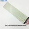 24"inch led monitor backlight strip (2835) factory for lcd led monitor tv panel 540mm length