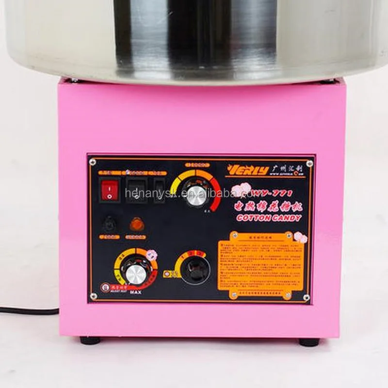 Electric Gas Cotton Candy Maker Machine Commercial Cotton Candy Machine With Small Battery Snack Maker