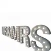 China Factory Decoration Metal Shell Marquee Letters