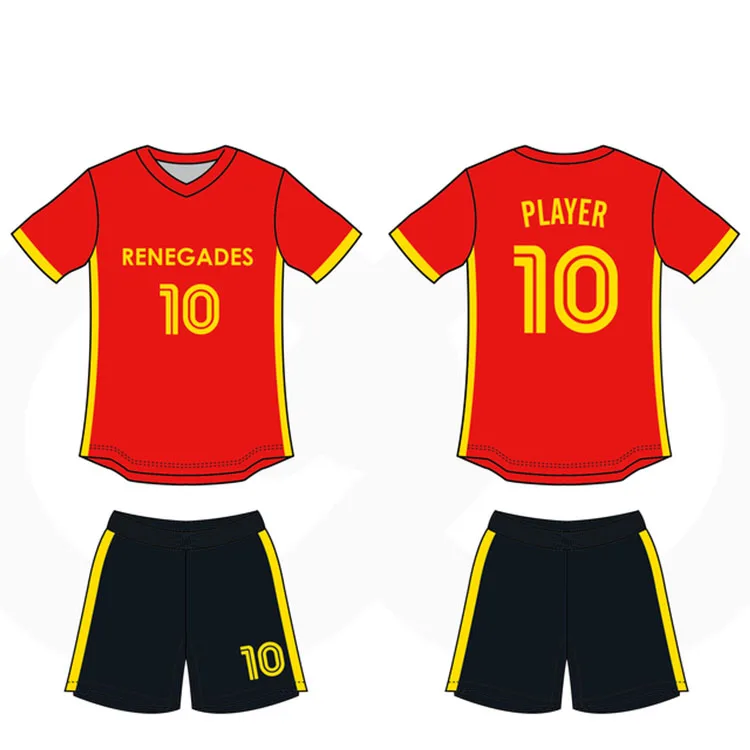 2019custom Made Fit Soccer Training Suit Kids Football Jersey
