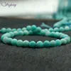 Wholesale Natural Green Amazonite Round loose stone jewelry 8mm beads