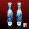 New Store Opening Blue and white Large Floor Ceramic Vase