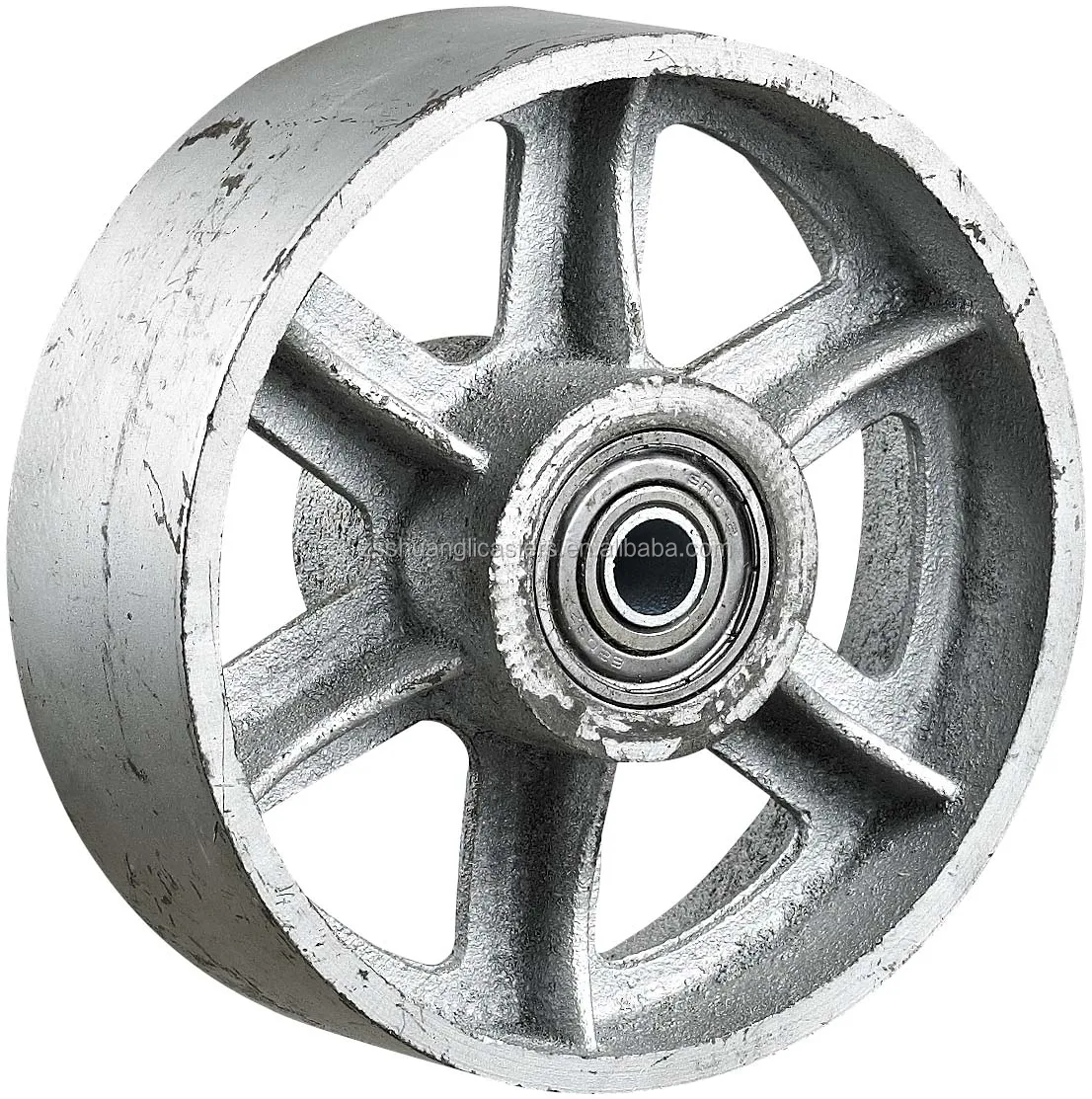 cast iron wheels