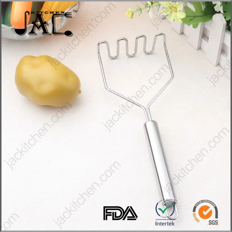 Professional Convenient Stainless Steel Kitchen Utensil Potato Masher