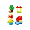 creative educational enlighten kids brain development plastic toys building bricks