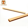 Shinny gold metal long hardware for bag decorative