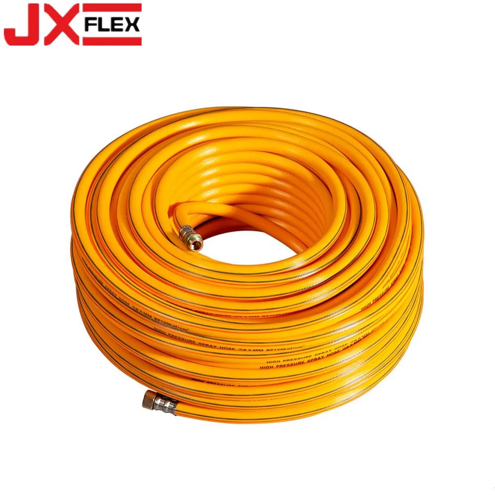 Top Quality High Pressure 40bar Pvc Car Washing Pipe With Yellow Color