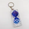 Liquid Timer Reverse Flow Acrylic Key Chain