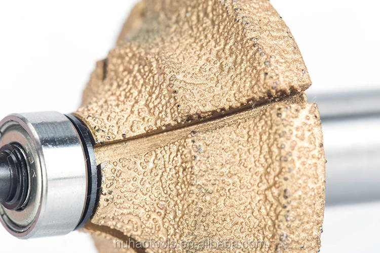 Best Quality Trimming Bit Tool Diamond Vacuum Brazed Quartz Cutter For