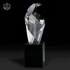 Handmade Customize Unique Souvenirs Trophy For Home Decor Crystal Eagle Angel Figurine