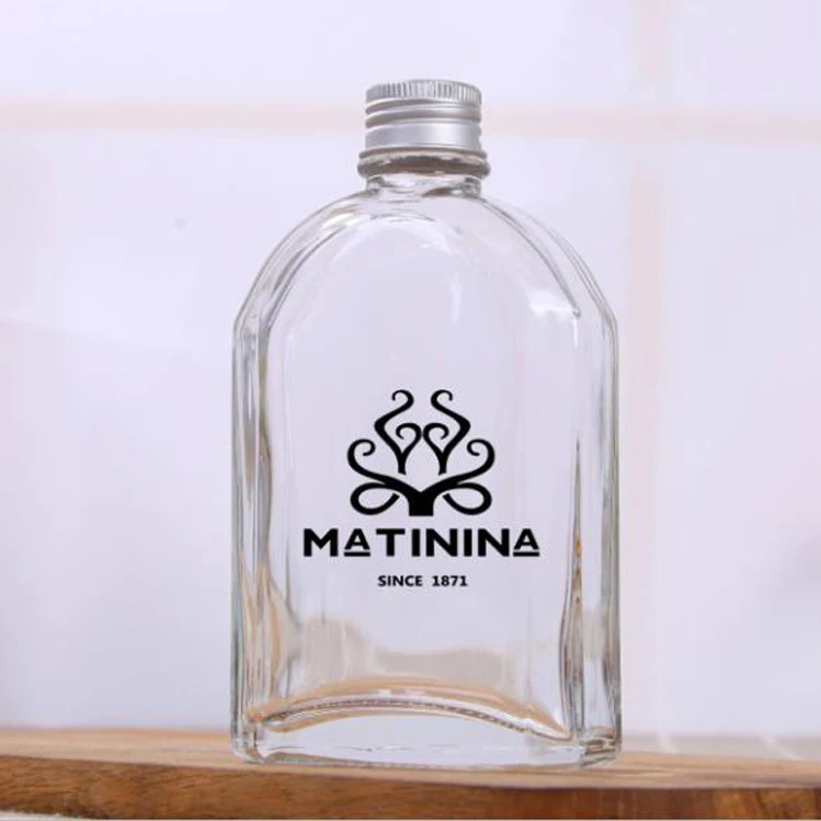 Ins New Juice Drink Bottle 350ml Net Red Flat Cafe Outside With Milk