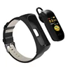 C15 Call Smart Bracelet Portable Sports Earphones In-ear Conference Headset Mic 2 In 1 Compatible Android IOS Smart Wristband