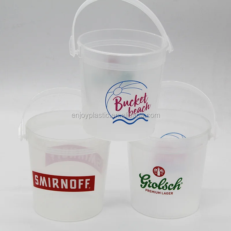 32oz Plastic Drinking Rum Bucket Malibu Punch Buckets Buy Plastic