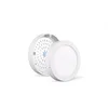 Zhongshan modern office decoration plastic round flush surface mounted led panel ceiling lighting