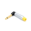 Accuracy Pro Audio QT310G 6.35 Mono Audio Angle Connector