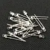 Dome lens 3MM/5MM DIP LED Lamps diffused hole round leds light emitting diodes white/red/blue/yellow/orange/green/7color flash
