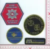 Custom fashion patch embroidery label