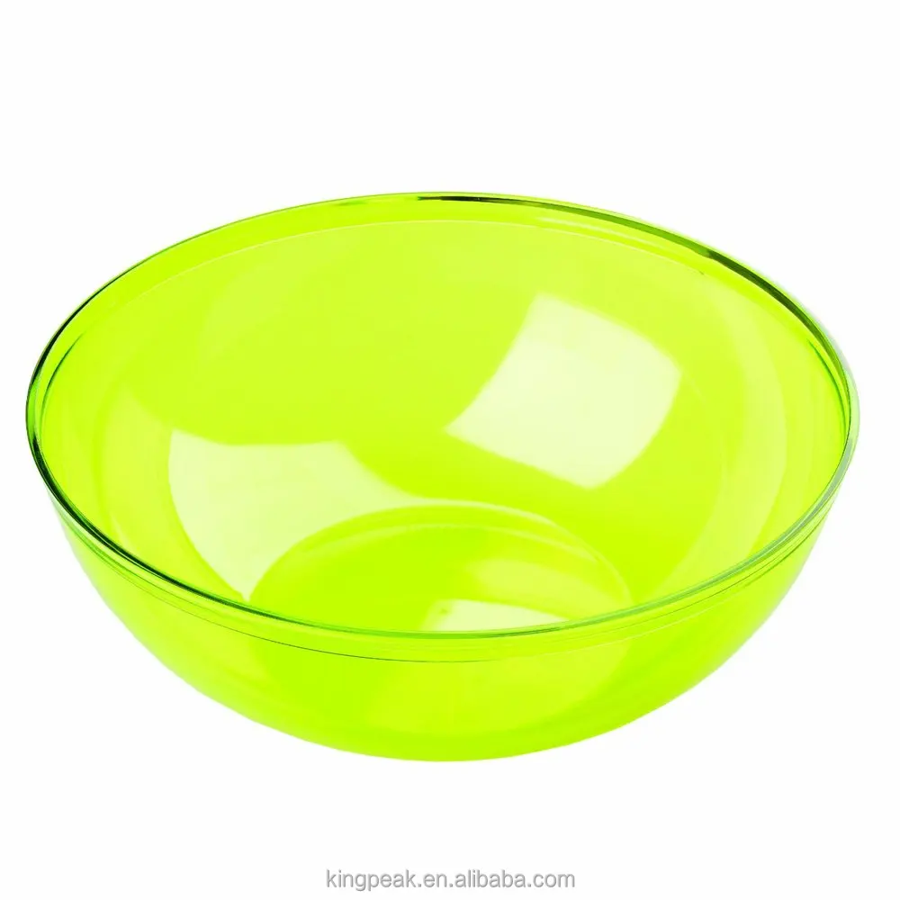 2019 Hot Sale 3.5l Bpa Free Plastic Mixing Salad Bowl/acrylic Salad