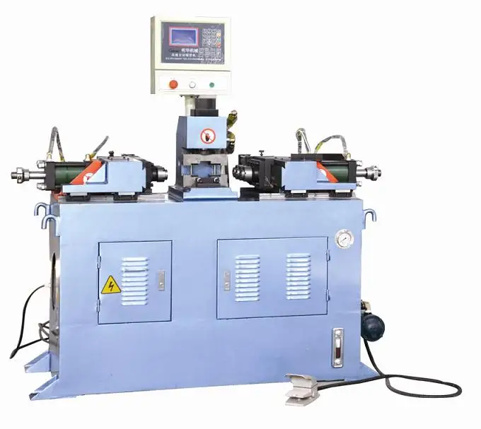 
Tube pipe forming machine for reducing the pipe size 