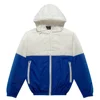 Men's two parts joint jacket top and bottom different color jackets