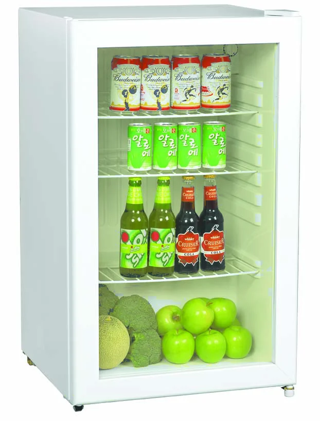 70l Hotel Room Fridge,Glass Door Mini Bar Refrigerator Buy