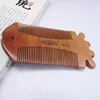 home use Hotel use wooden comb new design fish shape