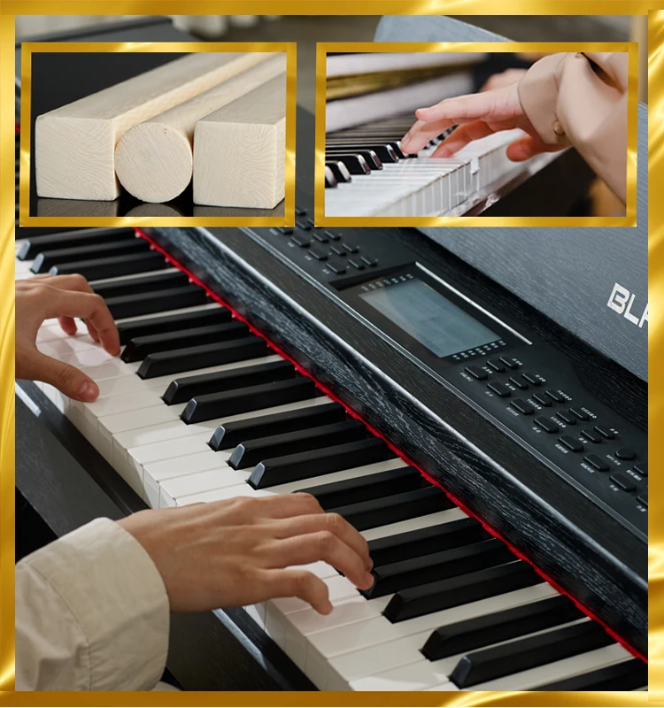 ivory piano keys weight