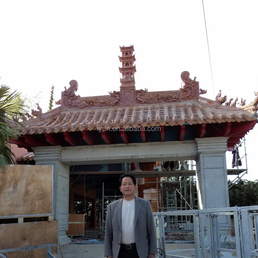 Chinese Traditional Building Decorative Clay Roof Finials Buy Clay