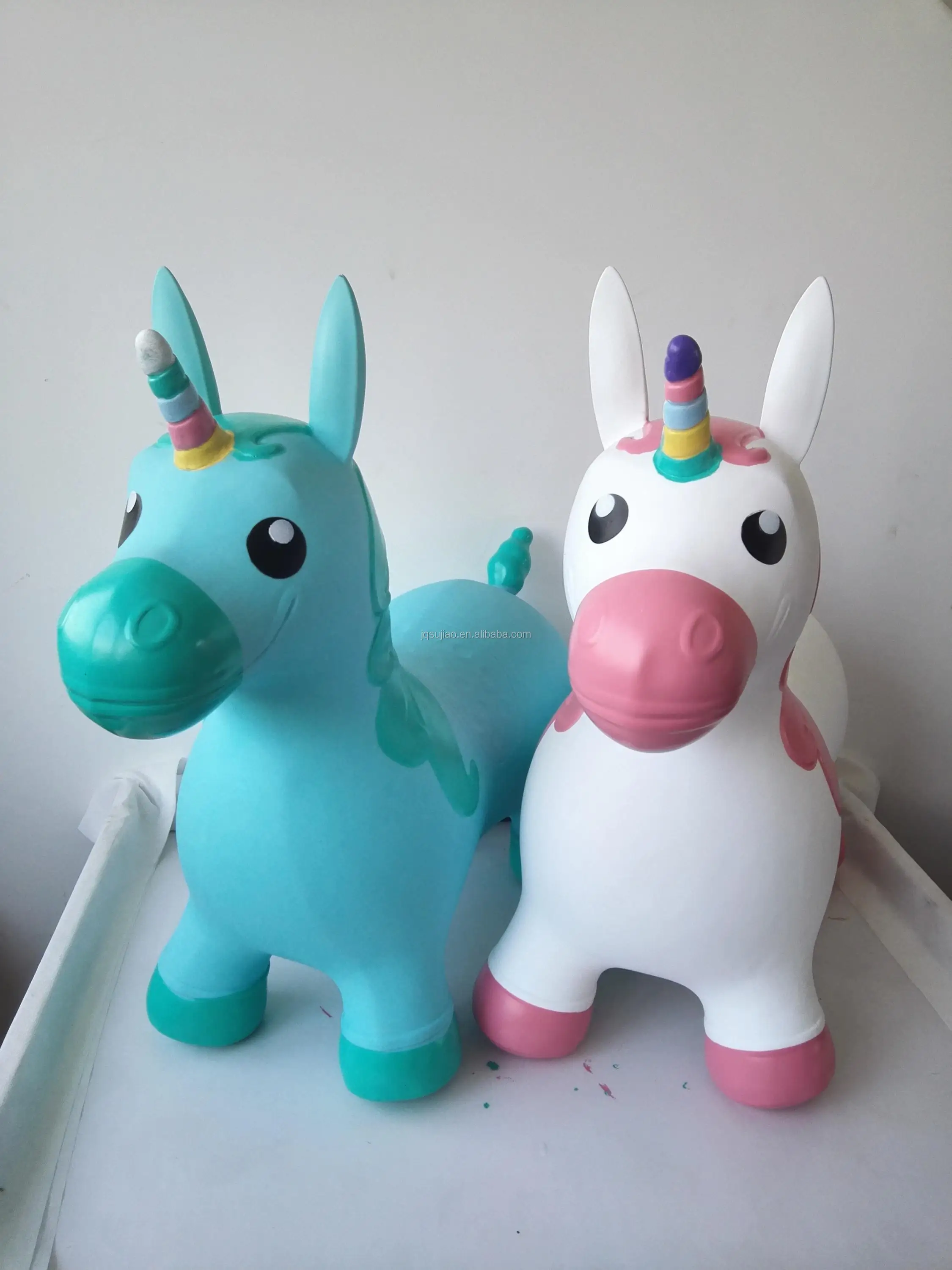 jumping unicorn toy