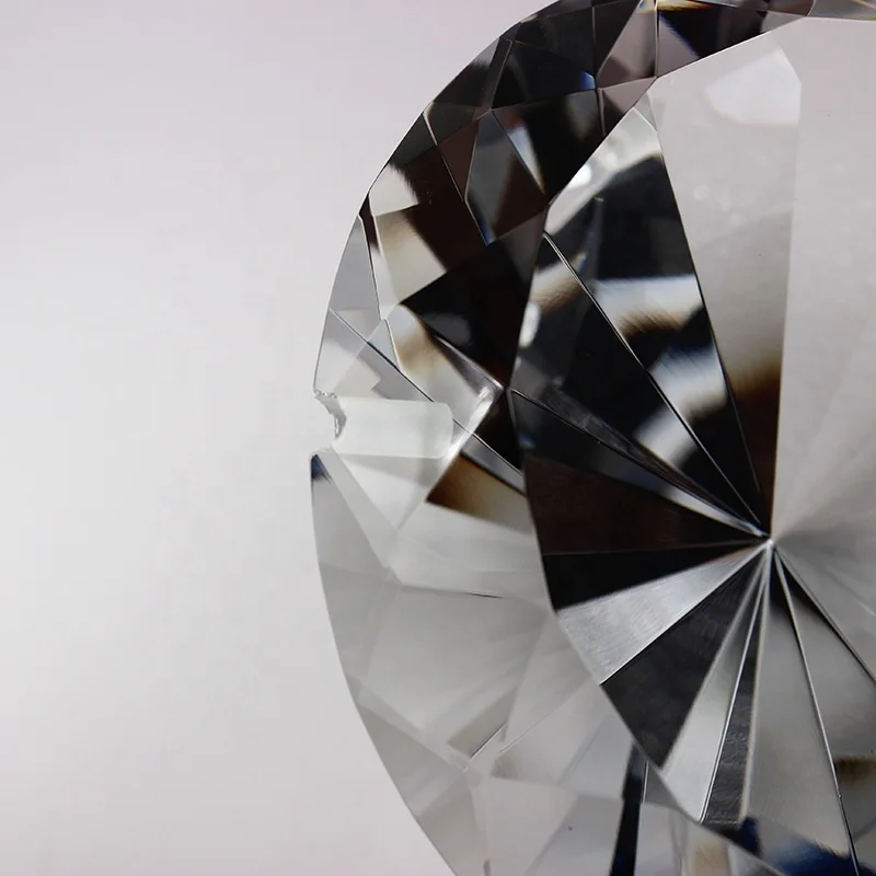 150mm crystal diamond with 2 holes for led ceiling lamp light