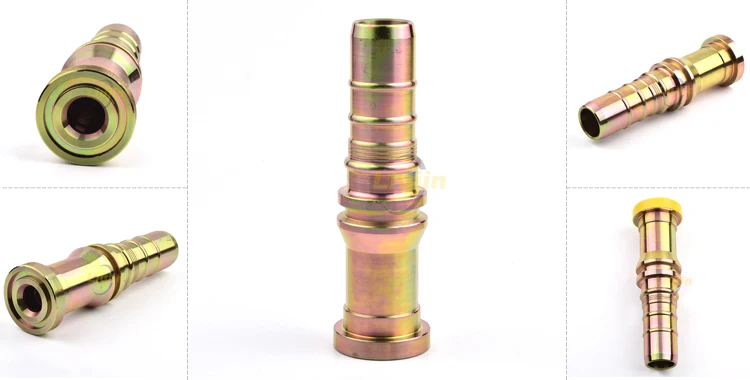 Hydraulic adapter bsp brass hose fittings