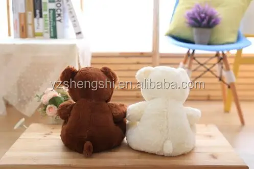 free sample bear toy/Origin Plush toy Manufacture Custom Teddy Bear with Different Colors T-shirt/hot selling plush bear toy