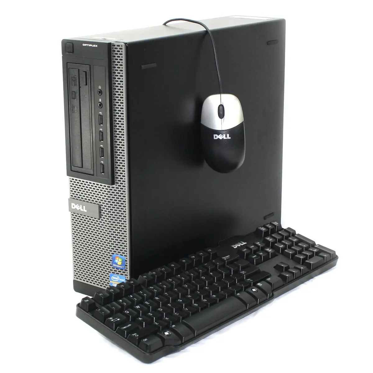 Refurbished - Dell Optiplex 7010 Business Desktop PC - Intel Quad Core i5-3470 3.2GHz, 8GB DDR3 Ram, 240GB SSD (Solid State), DVD+/-RW, Windows 7 Professional (by RefurbTek)