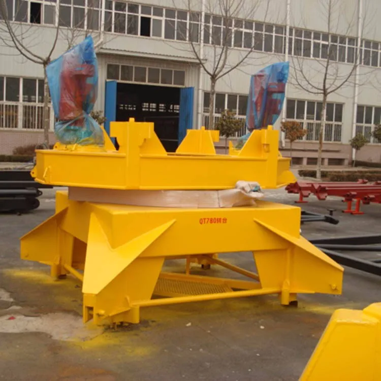 8t Travelling Yellow Tower Crane With High Quality