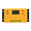 China manufacturer smart cmtd 10a 20a 12v 24v manual dual input solar voltage controller