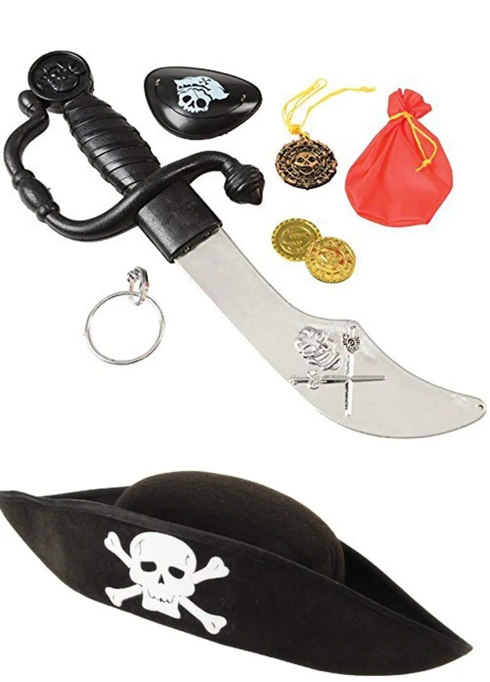 Buy Hsctek Boys Pirate Costume Kids Pirate Role Play Dress Up Set With