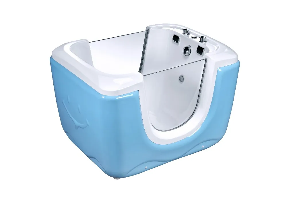Sunrans Hot Sale Acrylic Kid Bath Massage Bathtub Whirlpool Baby Spa