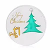 Commemorative Coin Silver Plated Seasons Greetings Merry Christmas Collectible Collection