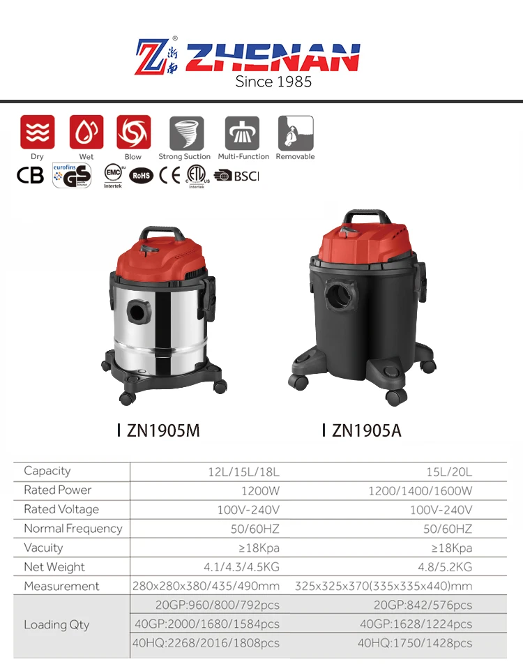 12l/15l/18l Wet And Dry Commercial Auto Vacuum Cleaner Buy Commercial
