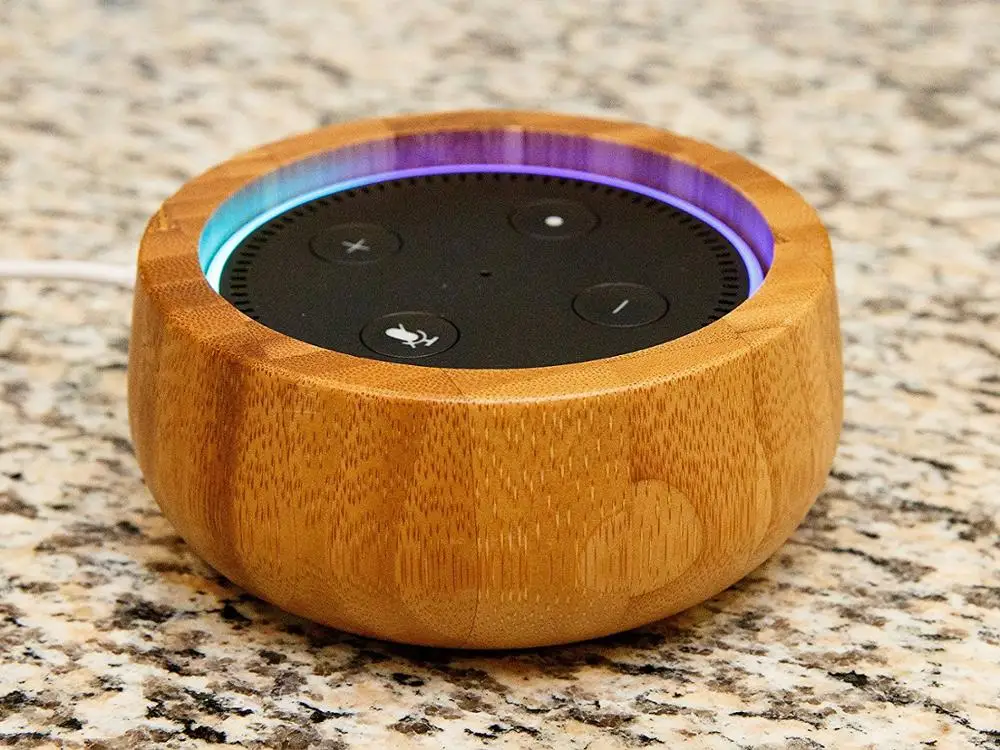 100 Bamboo Amazon Echo Dot Storage Holder Echo Display